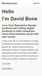 Mobile Screenshot of bonestructure.com